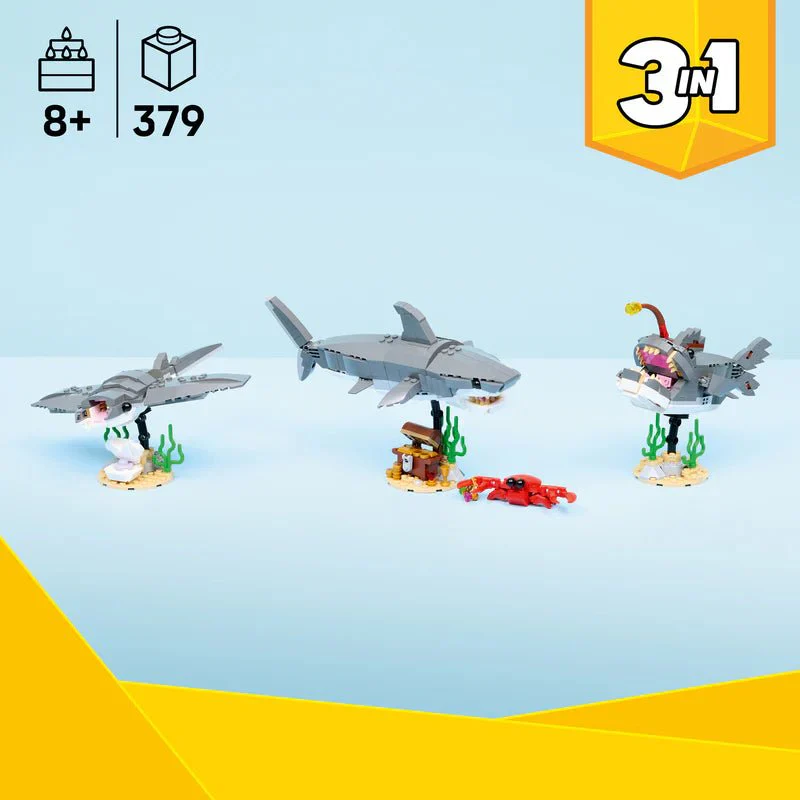 Lego 31381 Fierce Shark With A Treasure Chest - Image 2