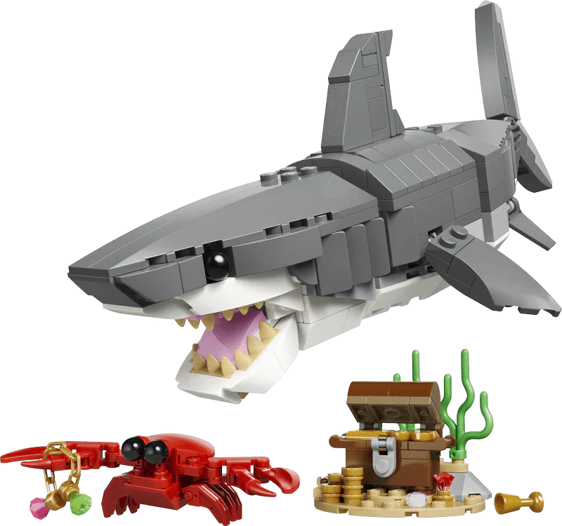 Lego 31381 Fierce Shark With A Treasure Chest - Image 4