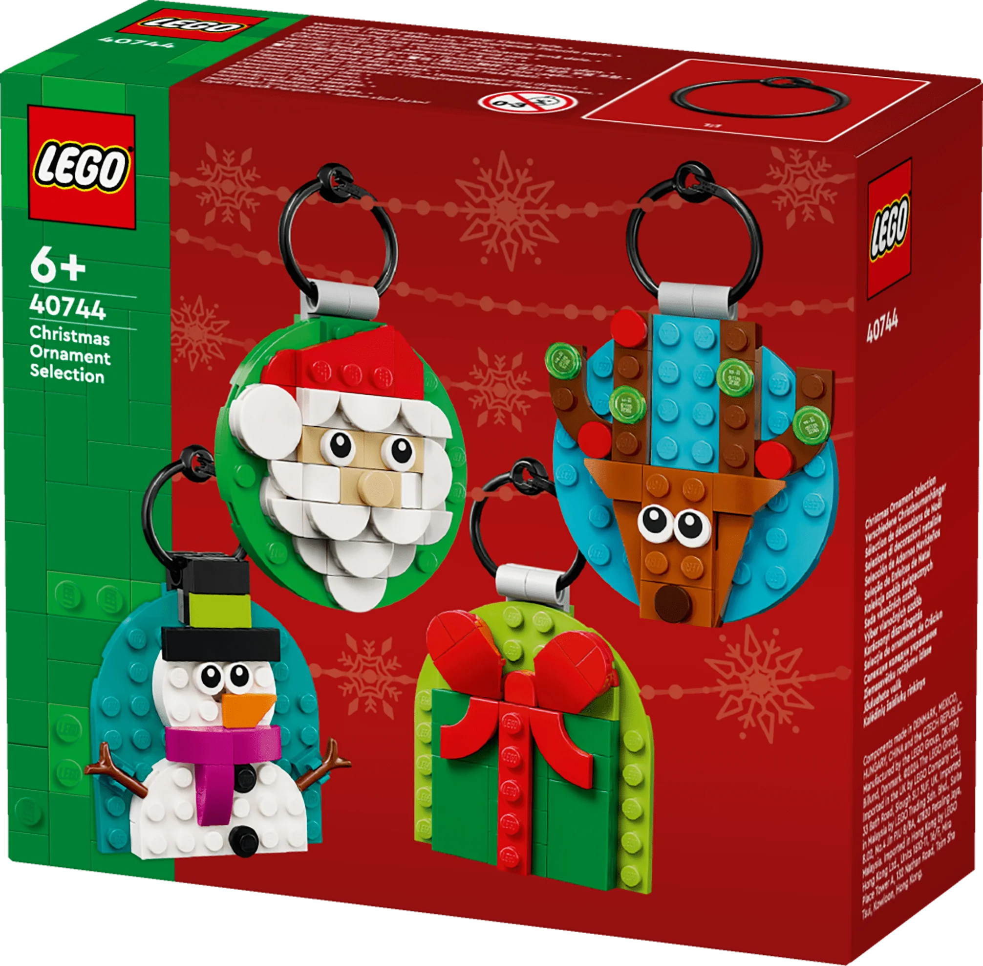 Lego 40744 Christmas Ornament Selection