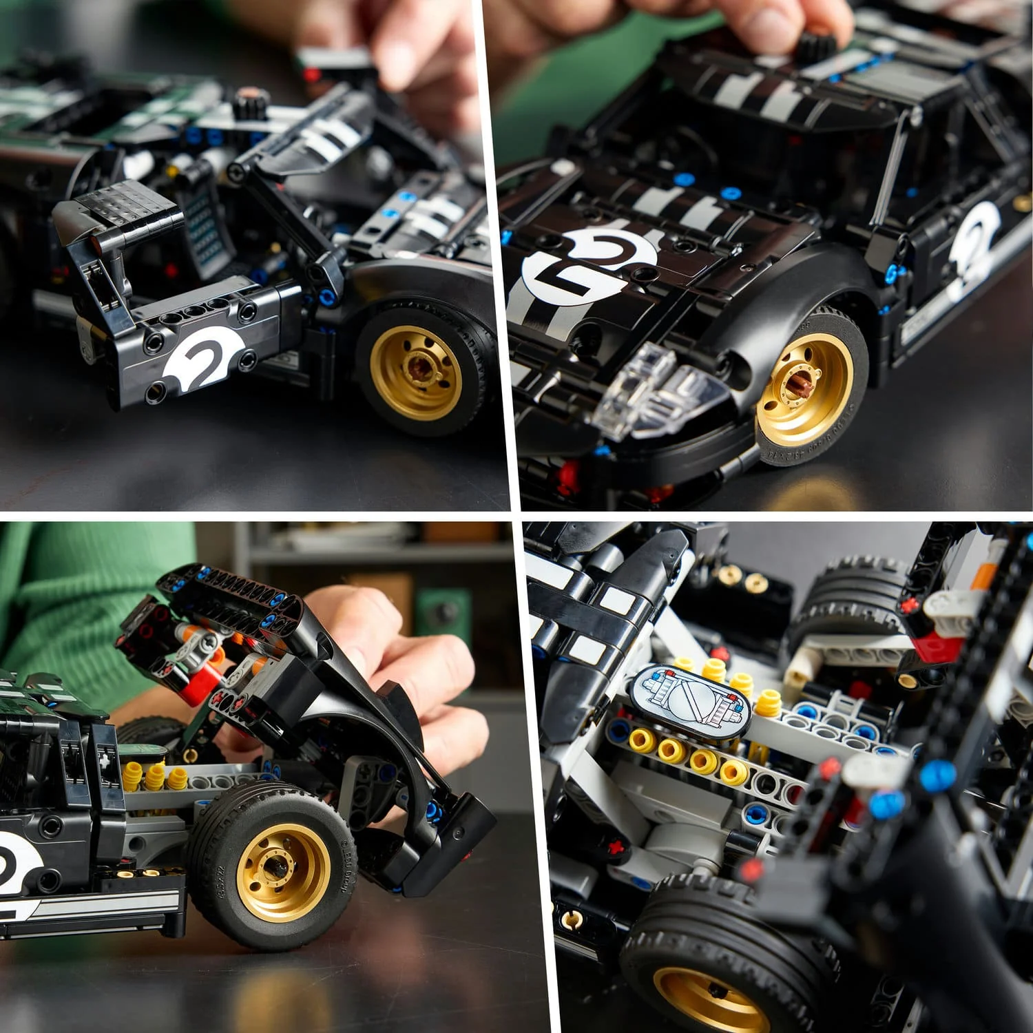 Lego 42223 Technic 1966 Fird Gt40 Mkii Race Car - Image 2