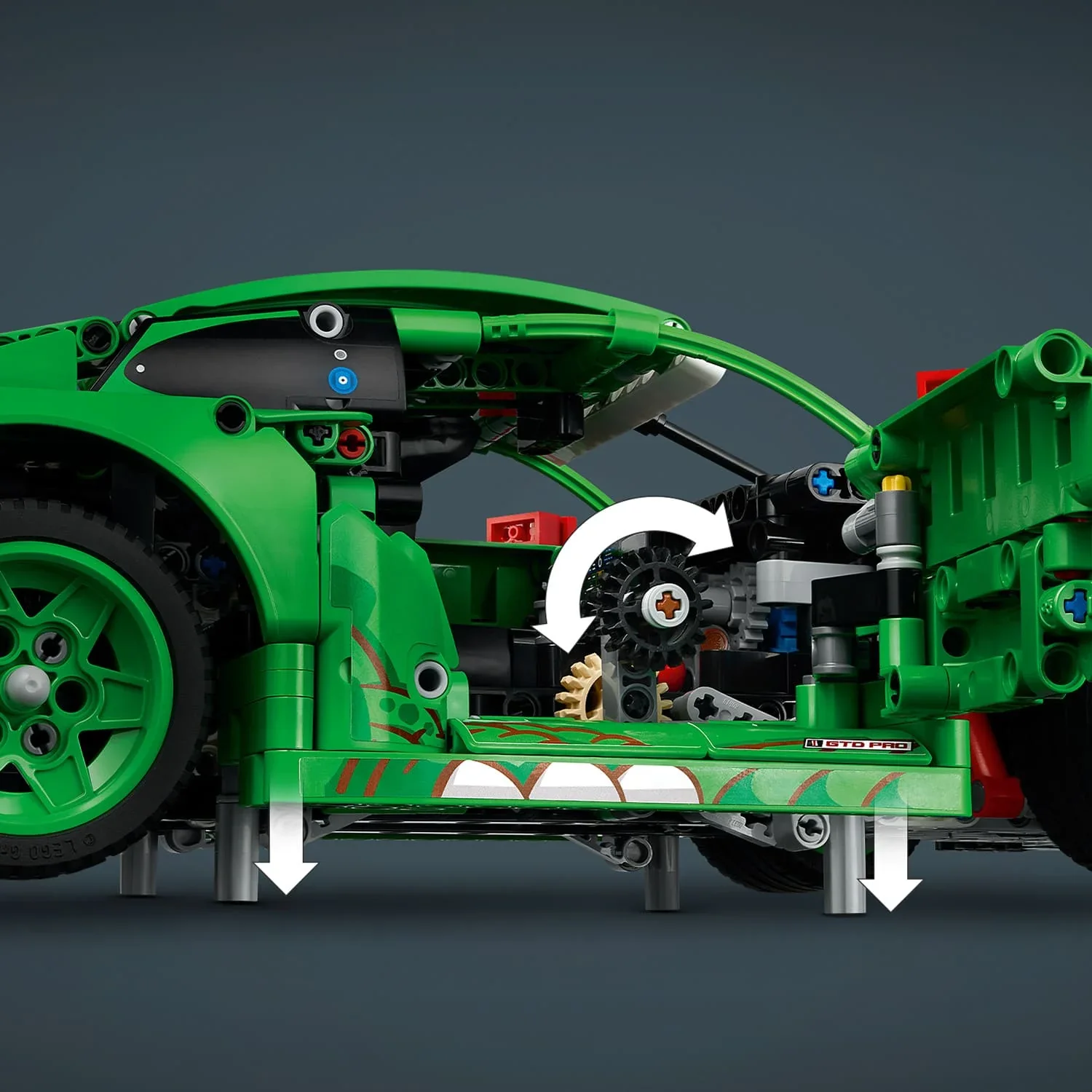 Lego 42224 Technic Porche 911 Gt3 R Rexy Ao Racing Car - Image 4