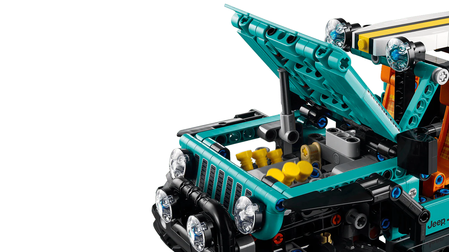 Lego 42227 Technic Jeep Wrangler Rubicon SUV - Image 4