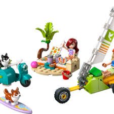 Lego 42641 Friends Surfing Dogs and Scooter Adventure - Image 2