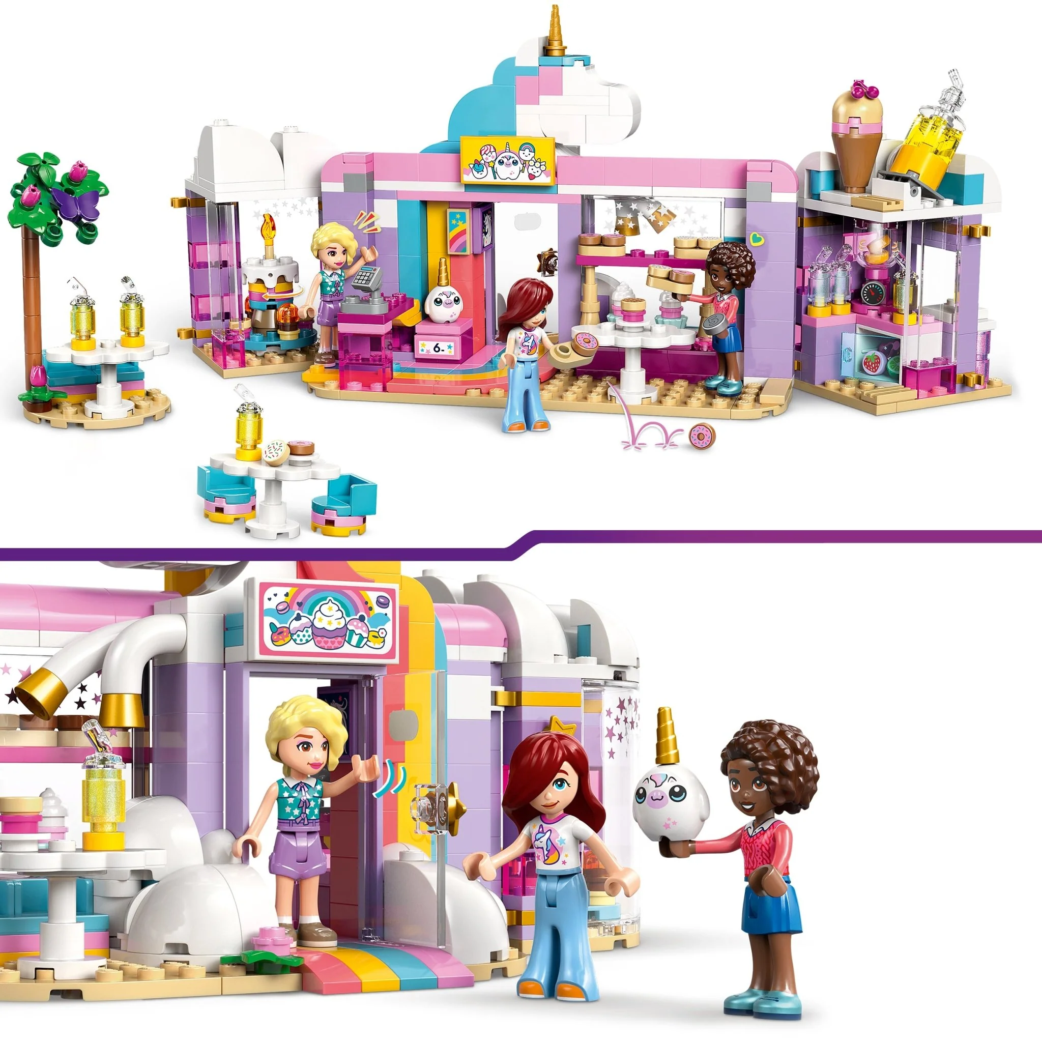 Lego 42684 Unicorn Dream Café - Image 2