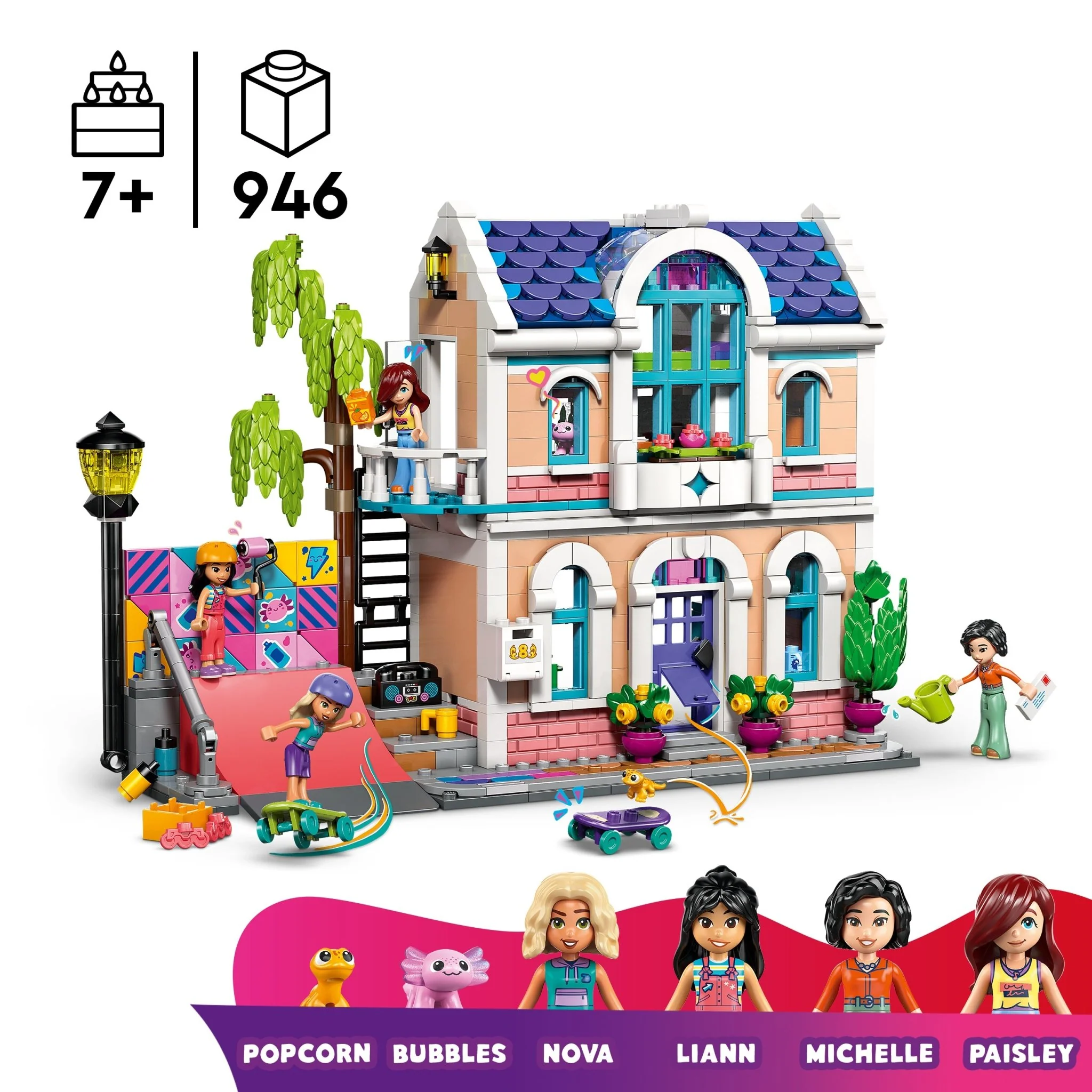 Lego 42687 Liann's Family House - Image 3