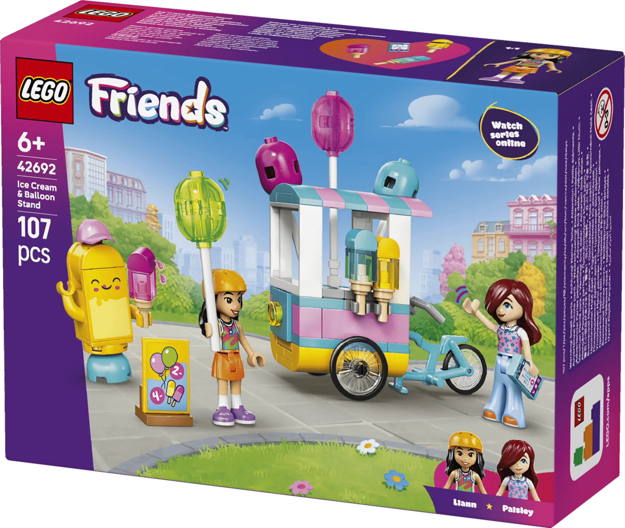 Lego 42692 IceCream and Balloon Stand