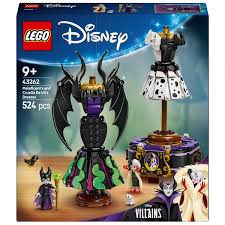 LEGO 43262 Disney Villains Maleficent's and Cruella De Vil's Dresses Set
