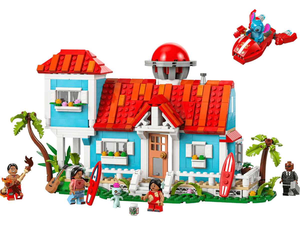 Lego 43268 Lilo and Stitch Beach House - Image 3