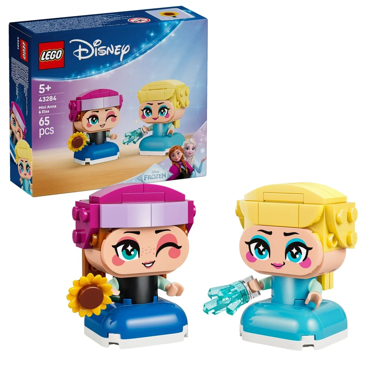 Lego 43284 Mini Anna And Elsa