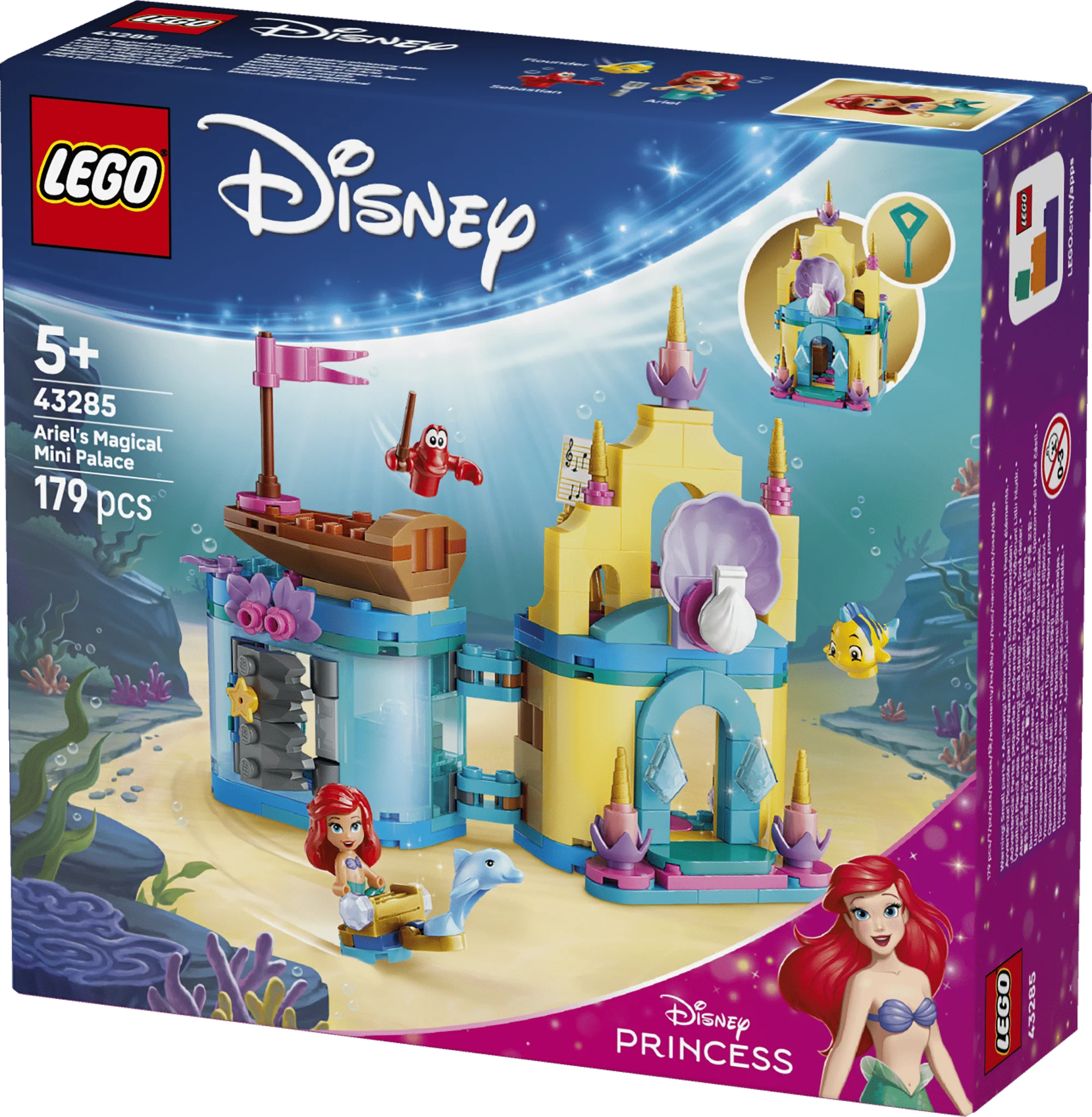 Lego 43285 Ariel's Magical Mini Palace
