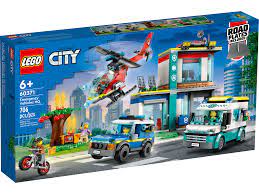 Lego 60371 City Police Emergency Vehicles HQ