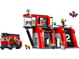 Lego 60414 City Fire Station With Fire Truck - Image 2