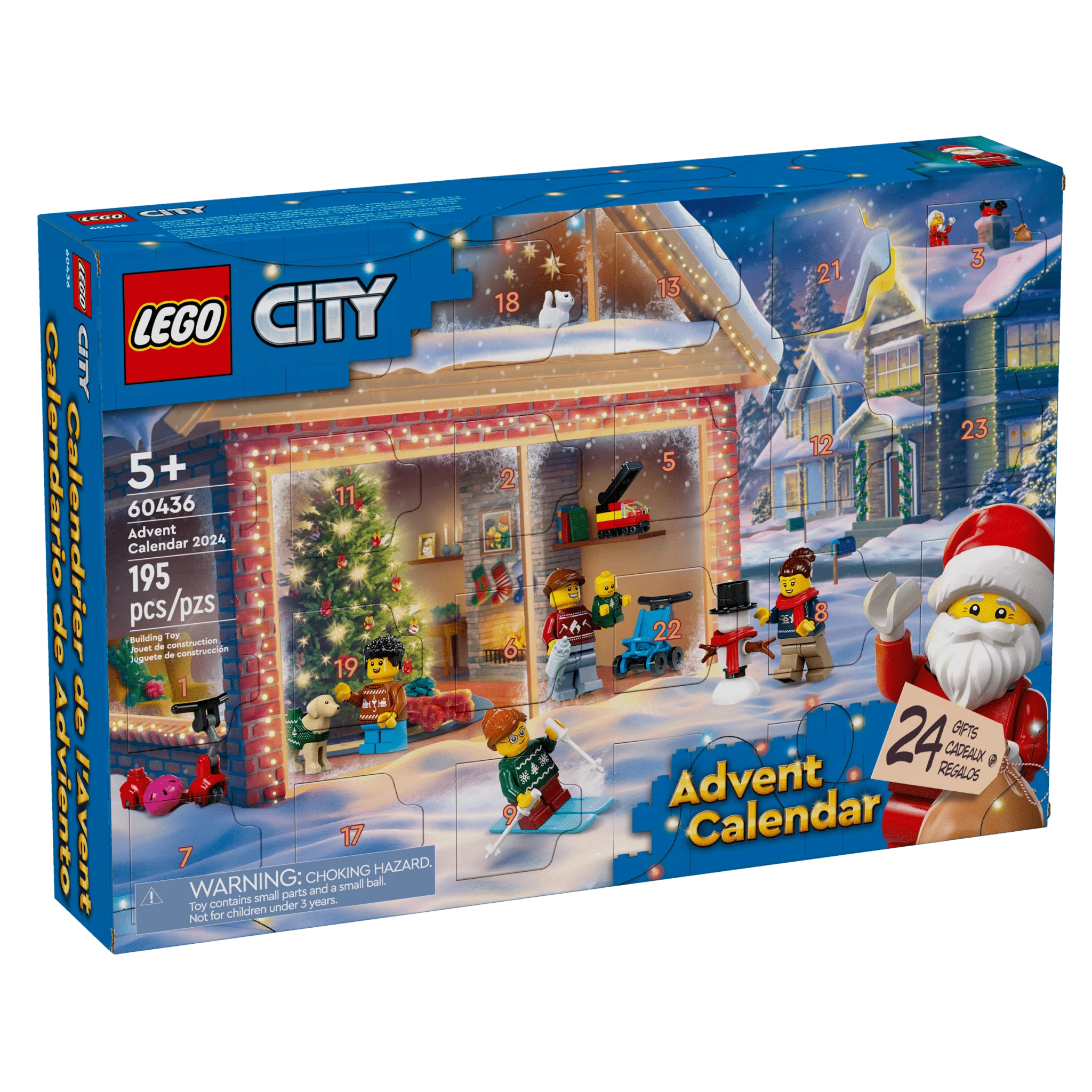 Lego 60436 City Advent Calendar 2024