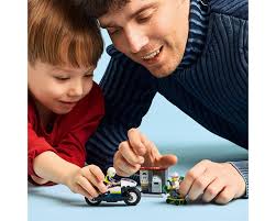 Lego 60455 City Police Motorcycle Chase - Image 2