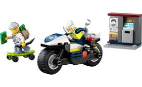 Lego 60455 City Police Motorcycle Chase - Image 3