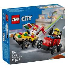 Lego 60458 City Pizza vs. Fire Truck Race Car Pack