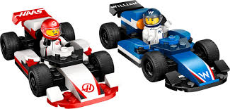 Lego 60464 City F1 Williams Racing & Haas F1 Race Cars - Image 2