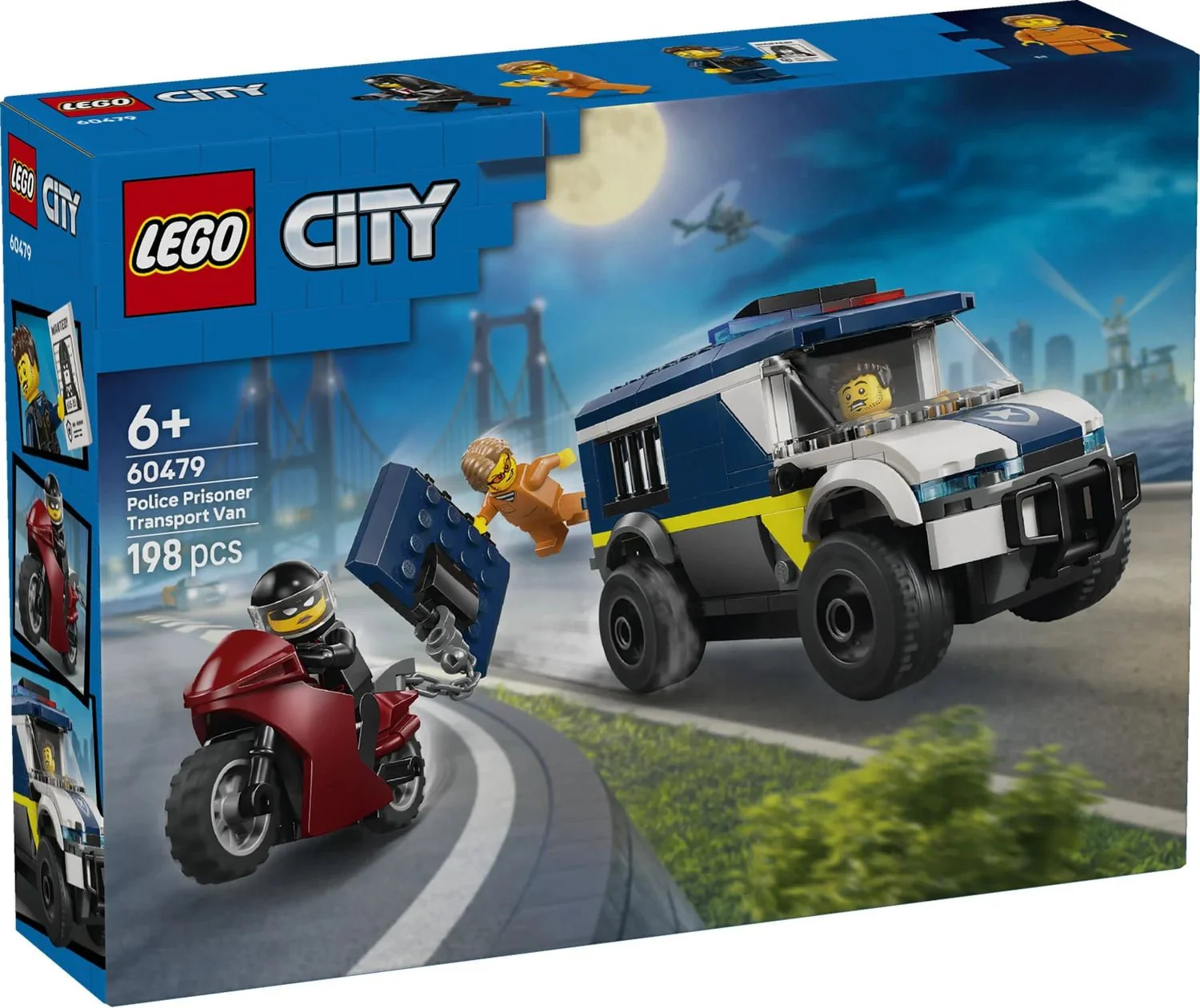 Lego 60479 City Police Prisoner Transport Van