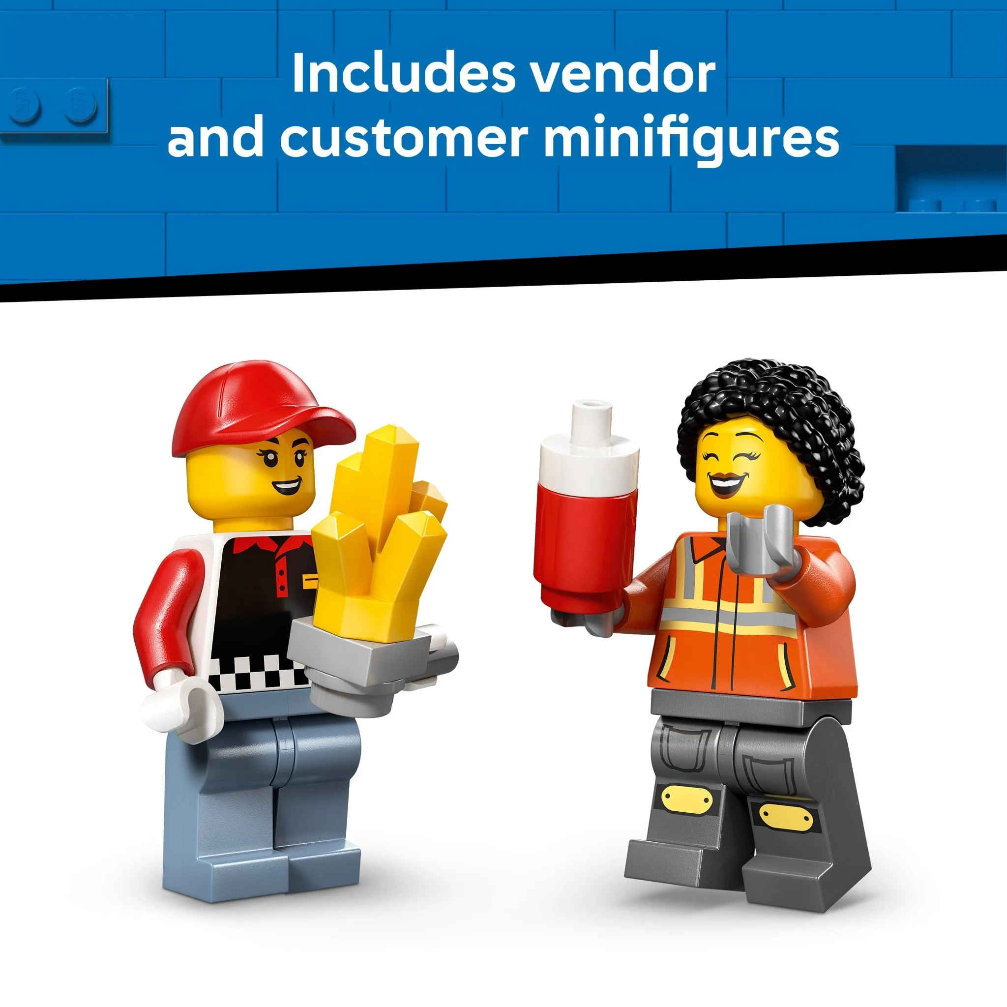 Lego 60488 Fries Food Truck - Image 2