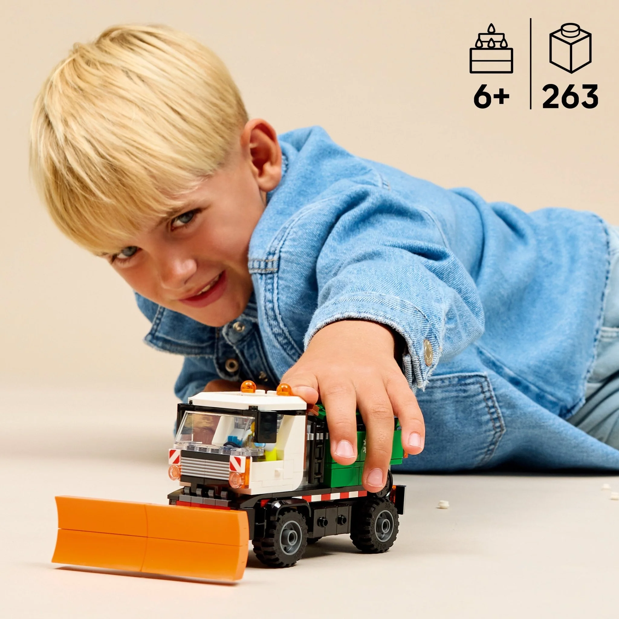 Lego 60490 Snowplough - Image 3