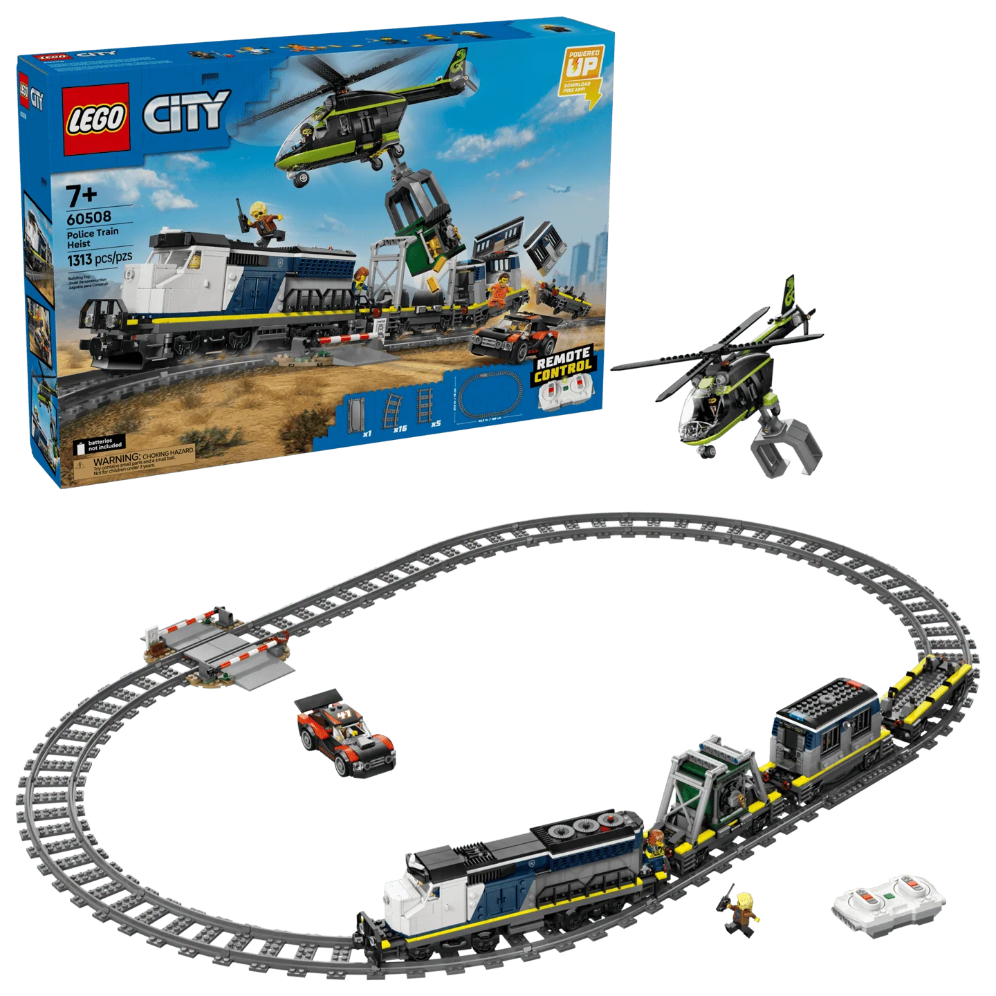 Lego 60508 City Police Train Heist