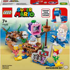 Lego 71432 Mario Dorrie's Sunken Shipwreck Adventure Expansion Set