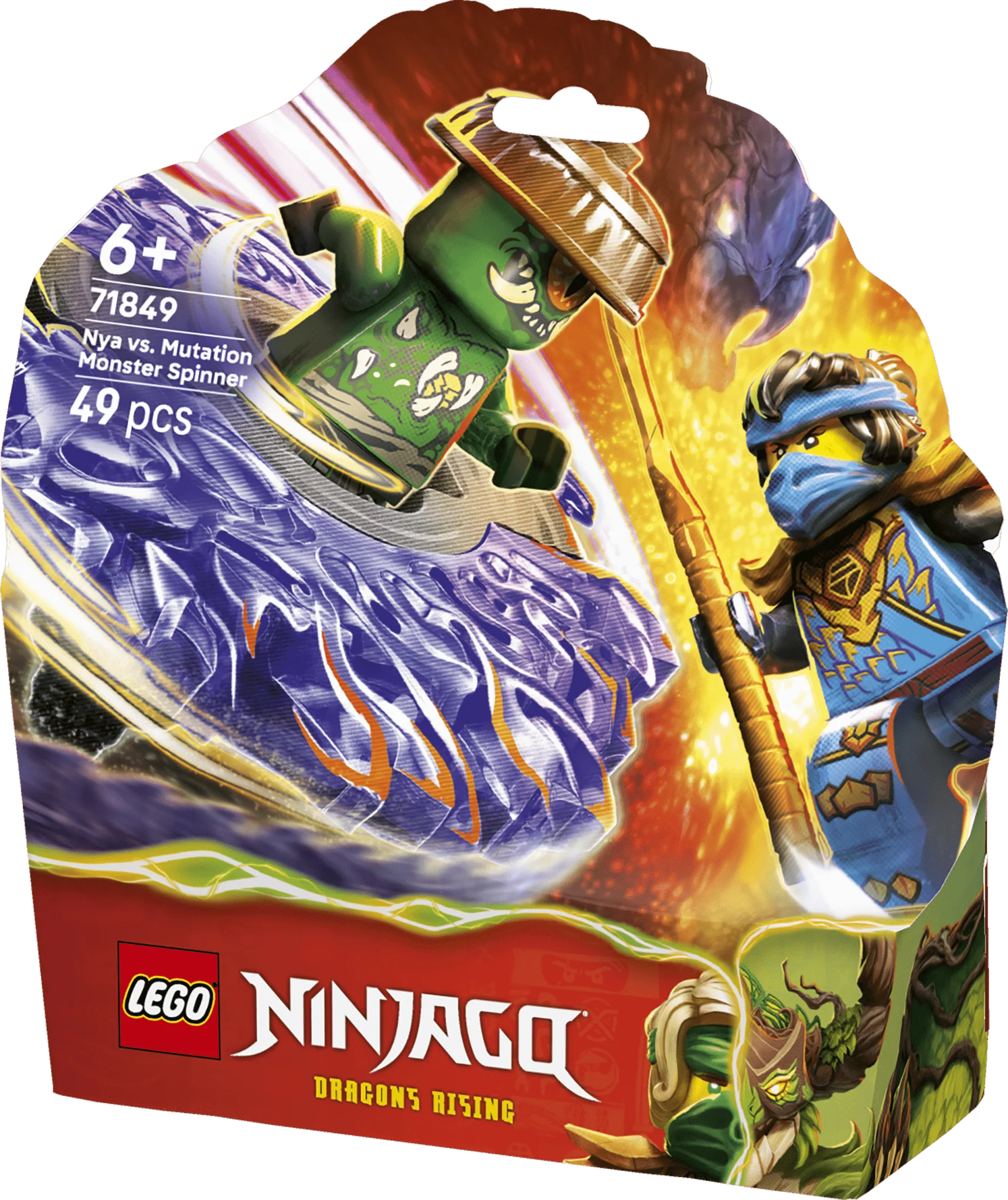 Lego 71849 Nya vs. Mutation Monster Spinner