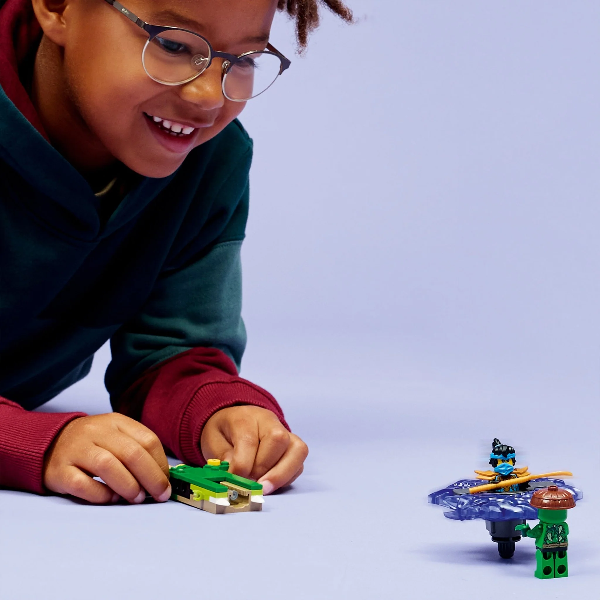 Lego 71849 Nya vs. Mutation Monster Spinner - Image 4