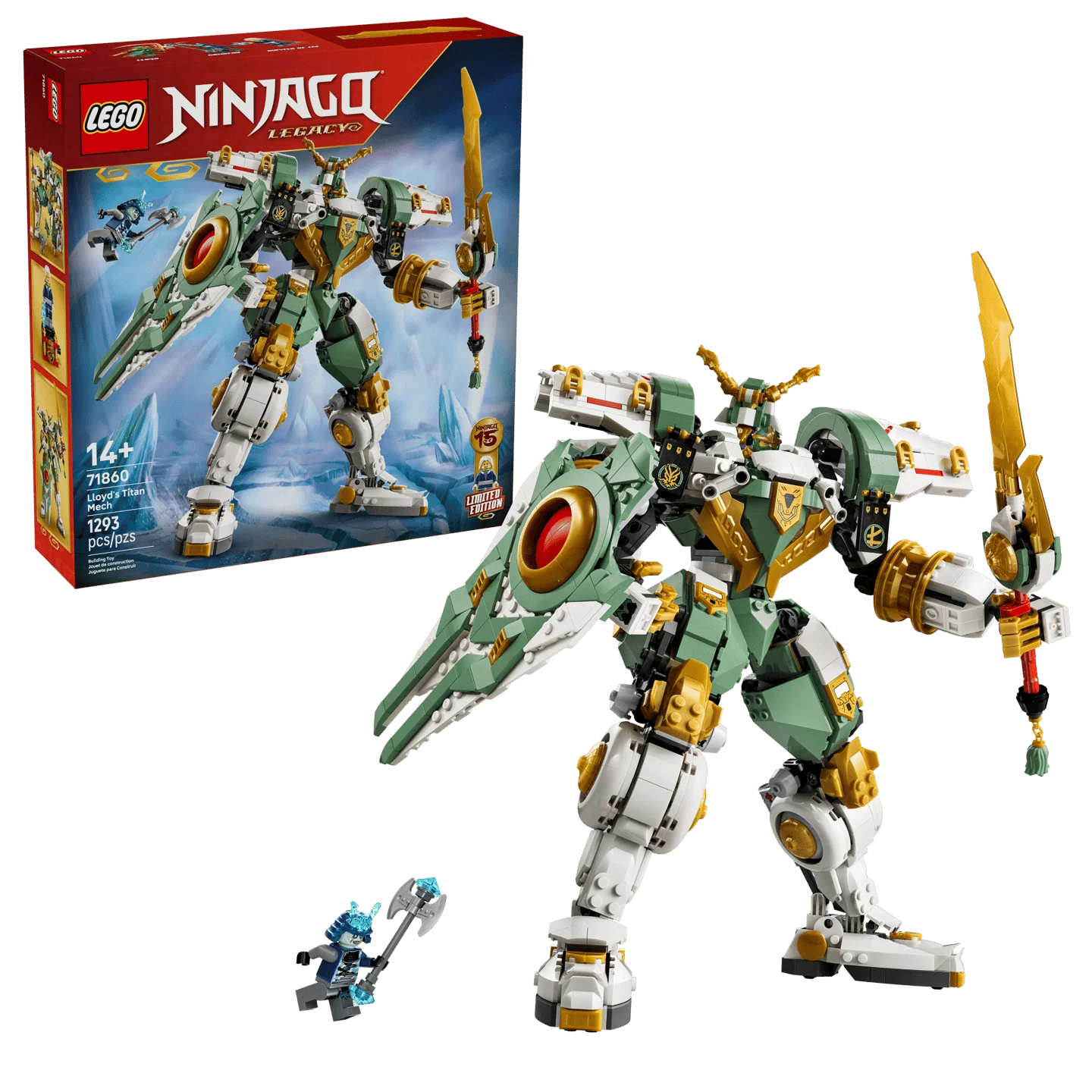 Lego 71860 Ninjago Lloyd's Titan Mech 15th Anniversary