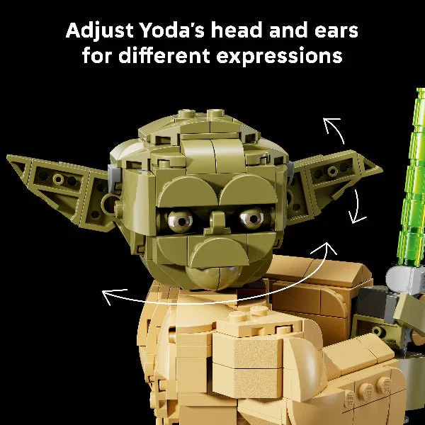 Lego 75438 Star Wars Yoda Bust - Image 3