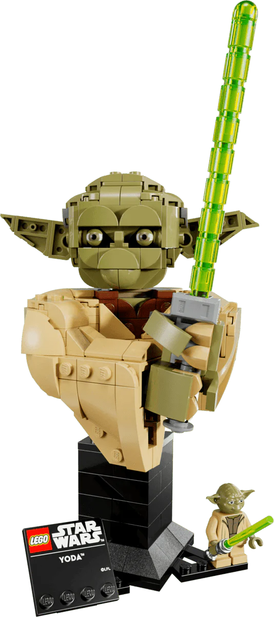 Lego 75438 Star Wars Yoda Bust - Image 4