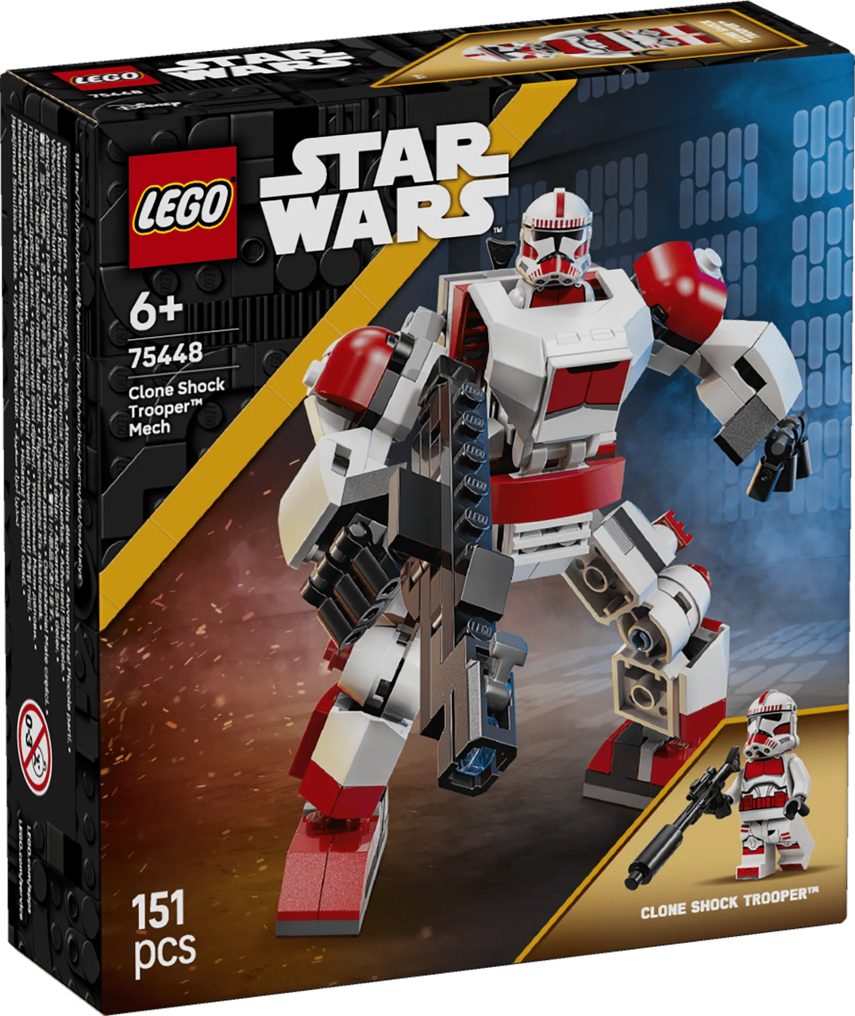 Lego 75448 Clone Shock Trooper Mech