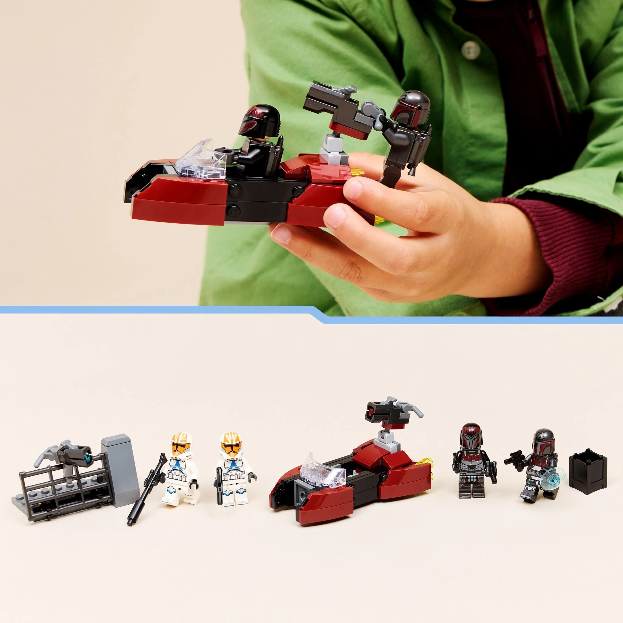 Lego 75449 Siege of Mandalore Battle Pack - Image 2