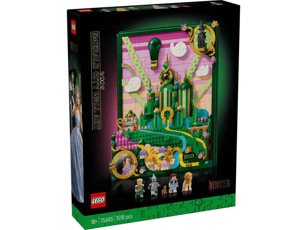 Lego 75685 Emerald City Wall Art