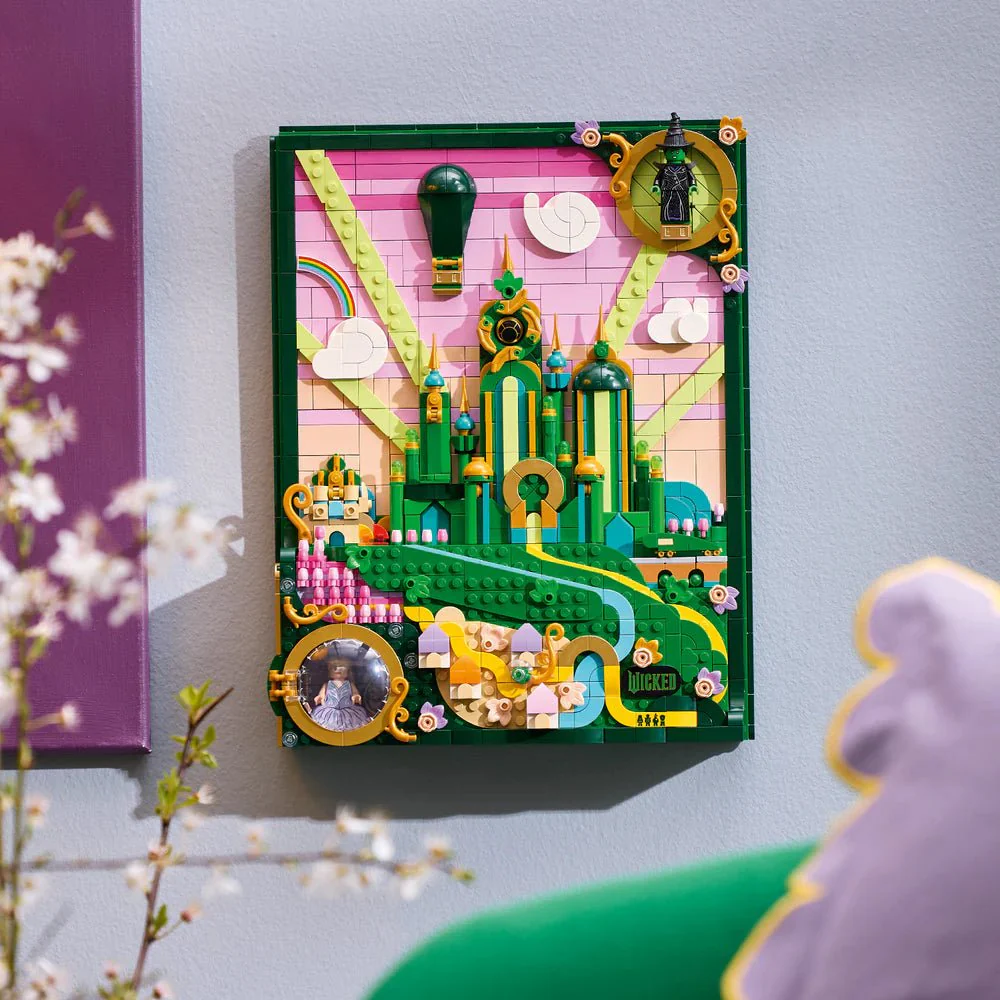 Lego 75685 Emerald City Wall Art - Image 5