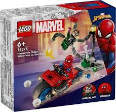 Lego 76275 Marvel Motorcycle Chase: Spider-Man Vs. Doc Ock