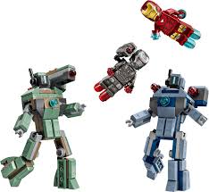 Lego 76320 Iron Man & War Machine vs. Hammer Drones - Image 2
