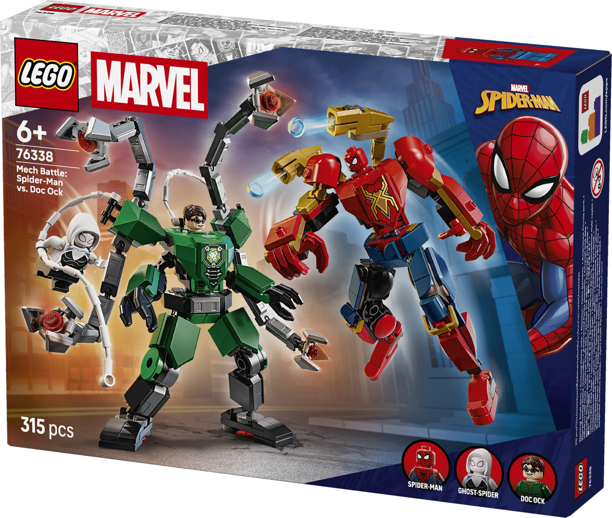 Lego 76338 Mech Battle: Spider-Man vs. Doc Ock