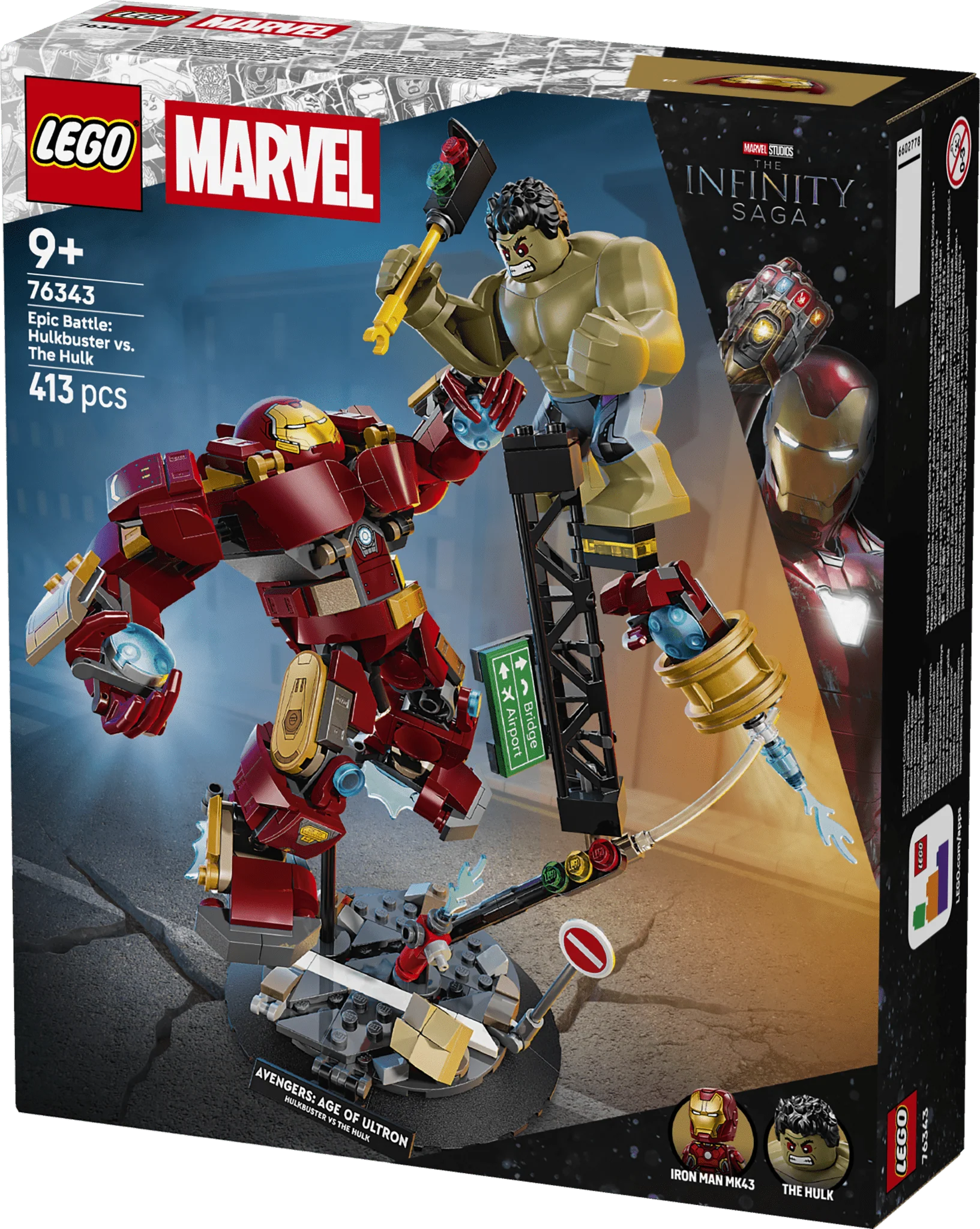 Lego 76343 Epic Battle: Hulkbuster vs. The Hulk