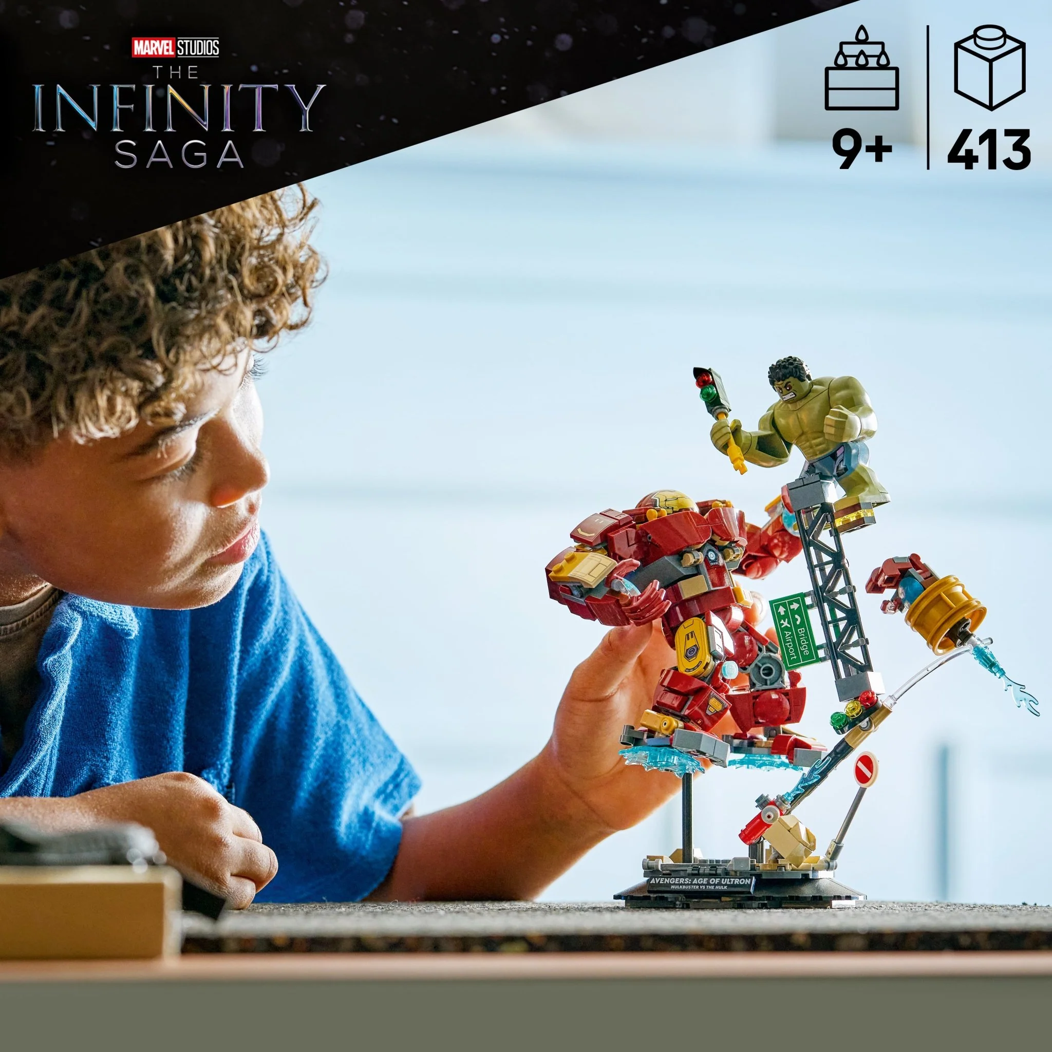 Lego 76343 Epic Battle: Hulkbuster vs. The Hulk - Image 2
