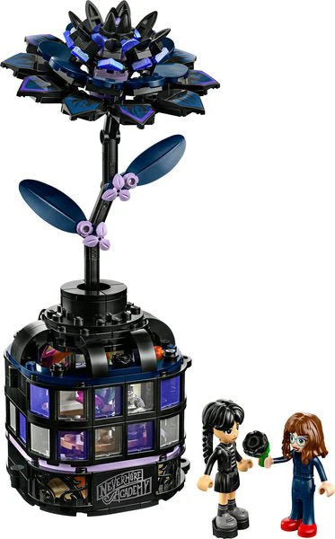 Lego 76784 Wednesday Black Dahlia Flower - Image 2