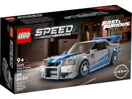 Lego 76917 Speed Champions 2 Fast 2 Furious Nissan Skyline Gt-R (R34)