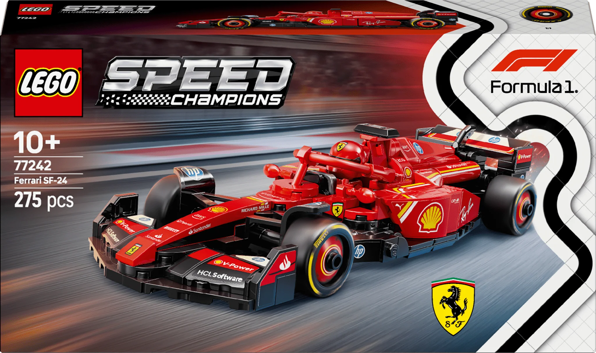 Lego 77242 Ferrari SF-24 F1 Race Car