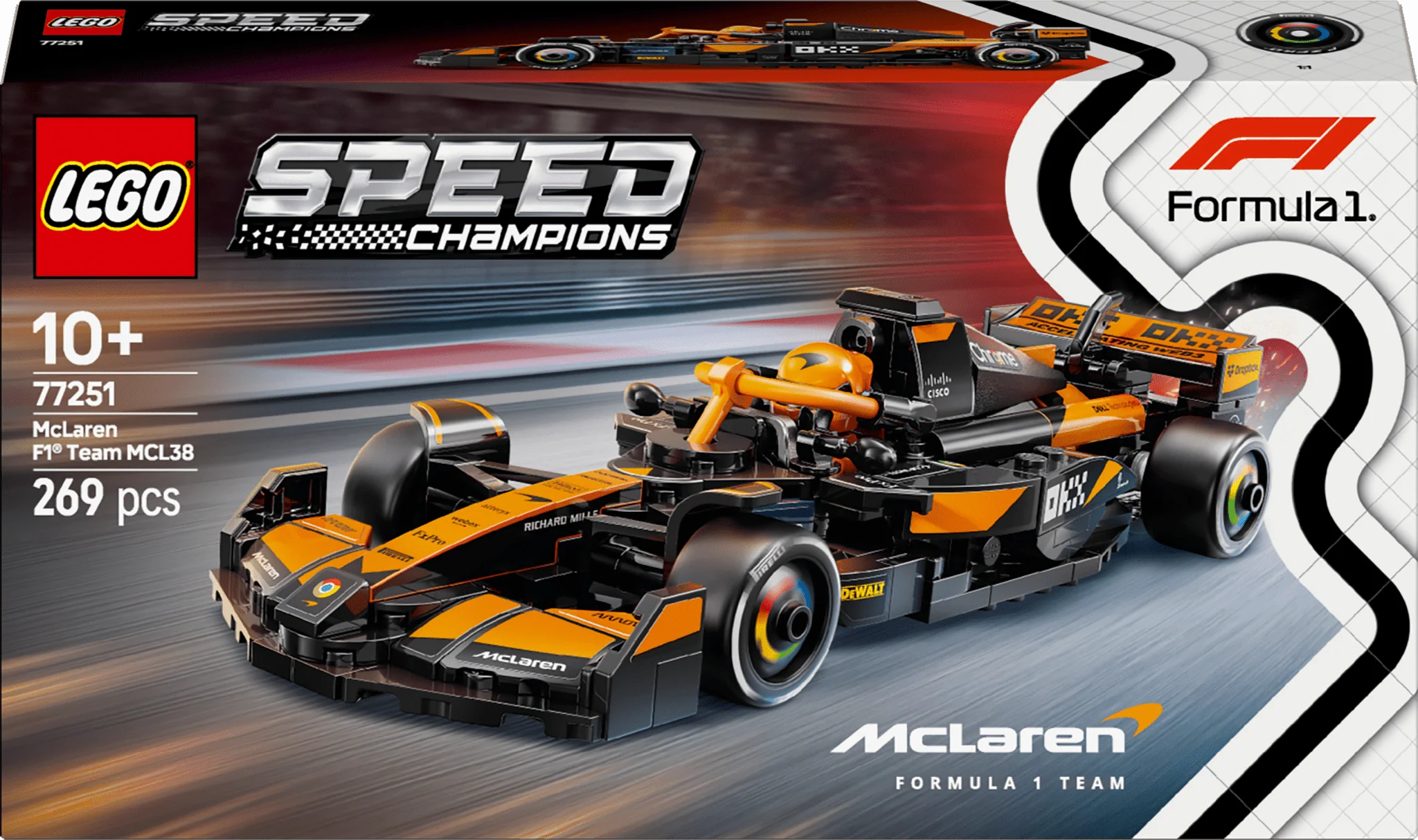 Lego 77251 McLaren F1 Team MCL38 Race Car