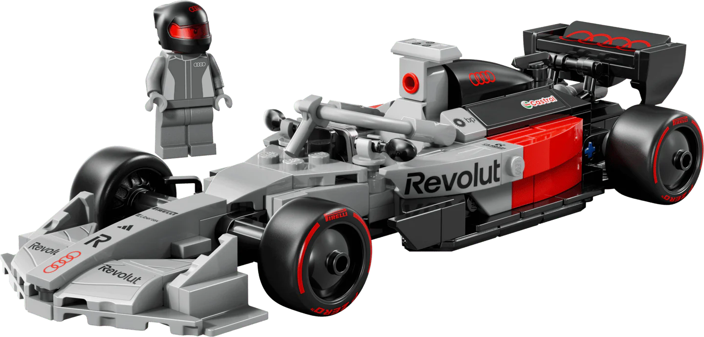 Lego 77259 Speed Champions Audi Revolut F1 Team R26 Race Car - Image 2