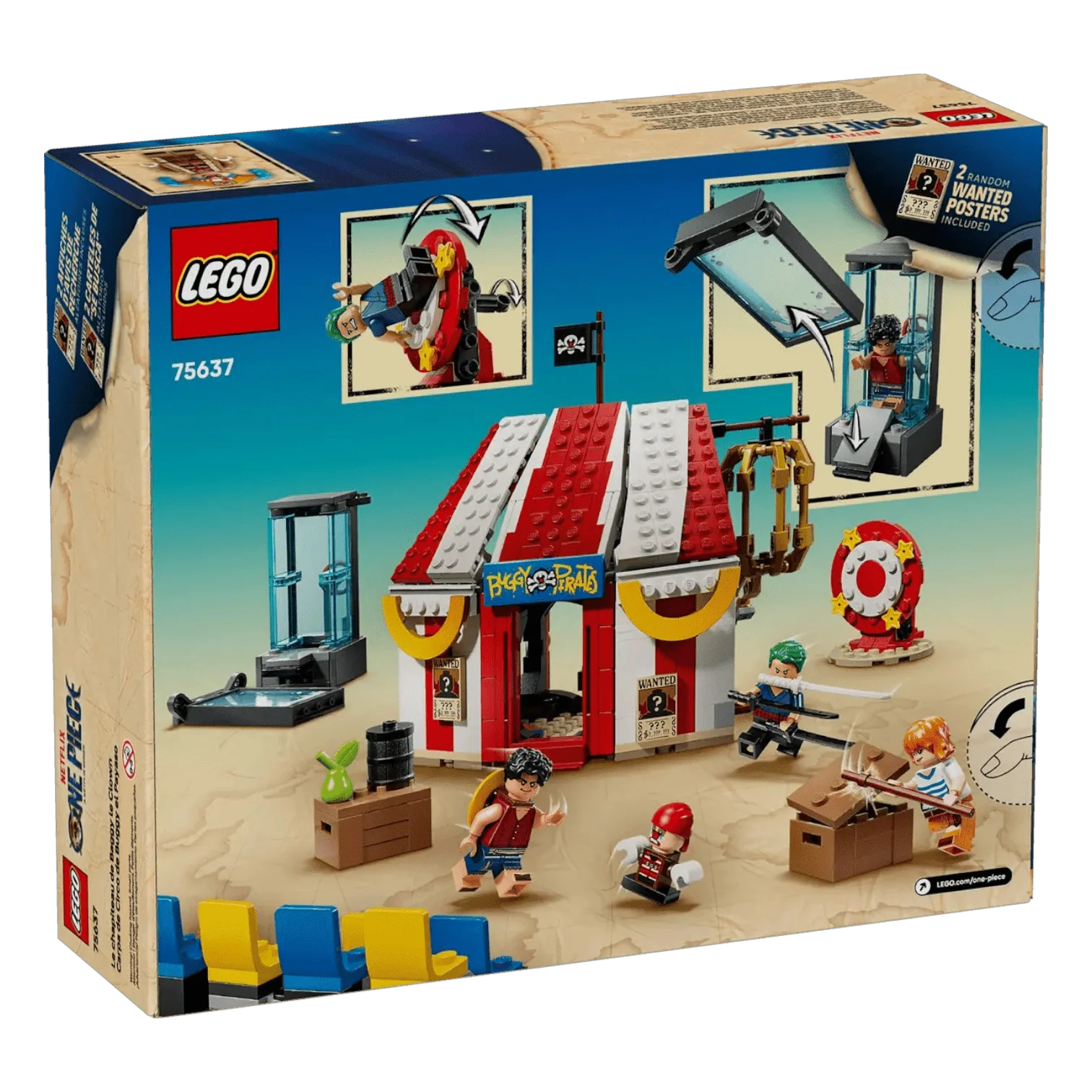 LEGO 75637 One Piece Buggy the Clown's Circus Tent Set - Image 2
