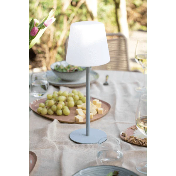 Leitmotiv Outdoors Rechargeable Table Lamp Grey - Image 3