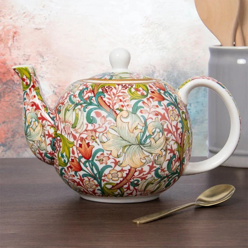 Leonardo Golden Lily Ceramic Tea Pot