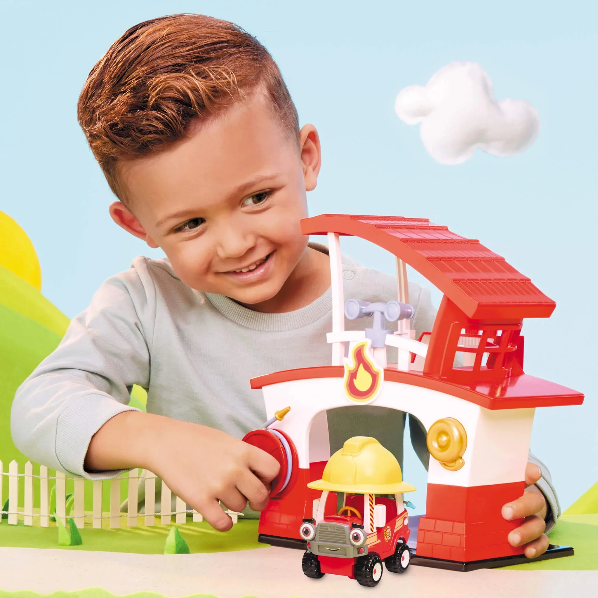 Lets Go Cozy Coupe Fire Station - Image 3