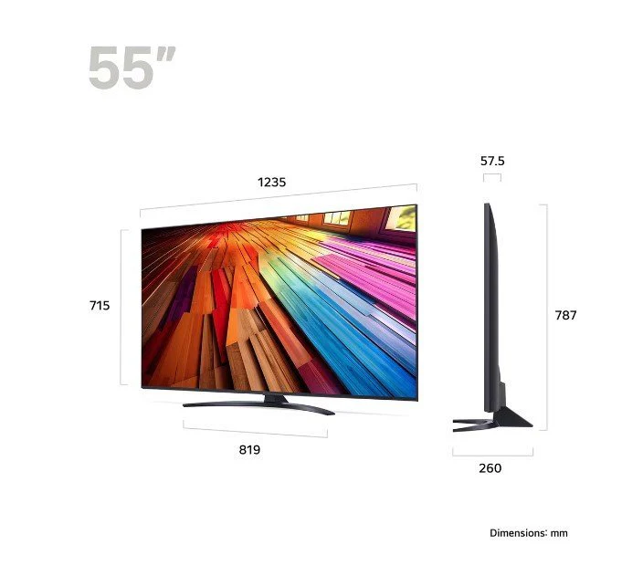 LG 55UT81006LA 55-inch 4K UHD LED Smart TV - Image 2